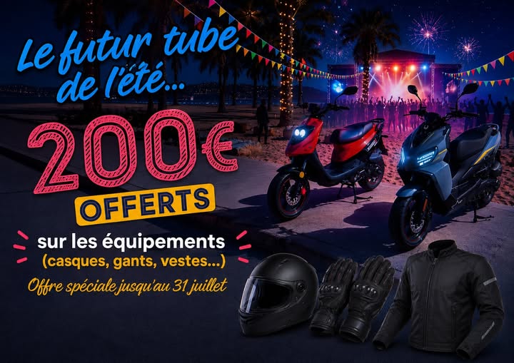 Offre spéciale pour l'achat d'un scooter Mash Moto Axxe Alençon